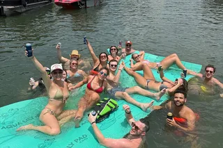 Austin Pontoon Boat Tour on Lake Austin