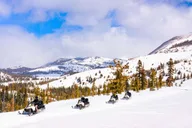 Lake Tahoe Snowmobile Tour with Scenic Views thumbnail 2