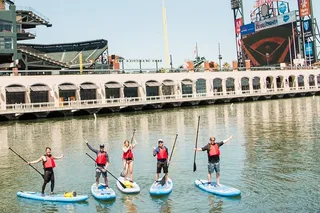San Francisco Stand-Up Paddleboarding Mission Bay 2 hr
