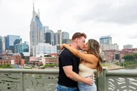 Nashville Riverfront Couples Photoshoot thumbnail 1