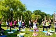 New York City Central Park Yoga Class thumbnail 3
