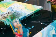 Houston Acrylic Pouring Art Experience thumbnail 3