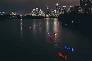 Austin Glow Paddle Board Experience