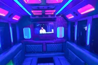 Las Vegas Private Airport Party Bus thumbnail 4