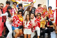 Las Vegas Elvis Themed Wedding with Limousine thumbnail 3