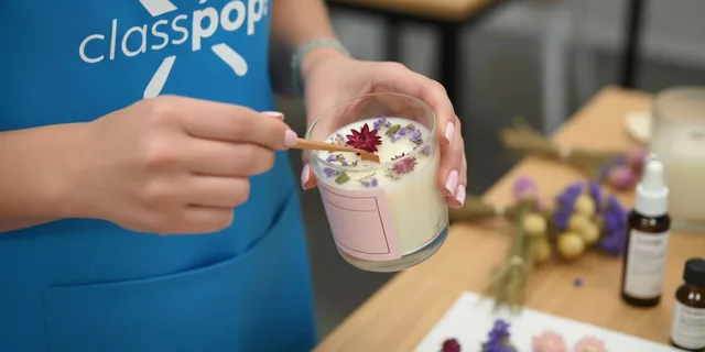Austin Candle Making Class at Sake Bar 2 hr - Image 2