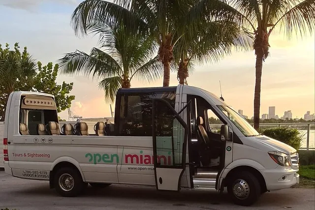 Miami Night Tour by Cabriolet Bus - Image 1