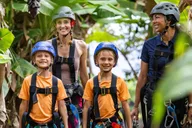 Hilo Zipline Tour Over Waterfall thumbnail 5