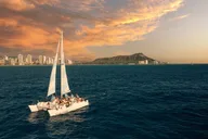 Waikiki Sunset Cruise with Swimming 2 hr thumbnail 3