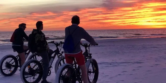 Sarasota Siesta Key Electric Bike Sunset Tour 2 hr - Image 2
