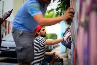 Miami Graffiti Master Class in Wynwood 1 hr