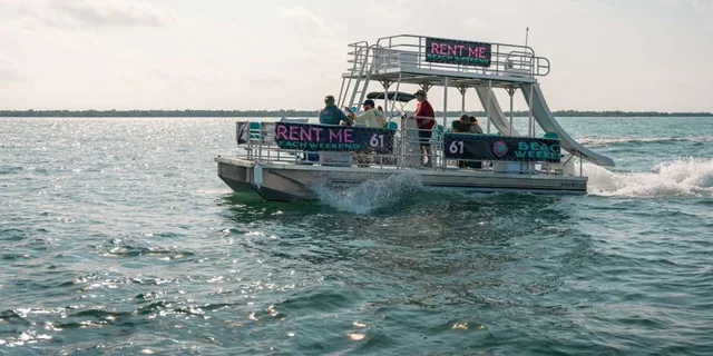 Key West Pontoon Boat Rental with Slides - Image 5