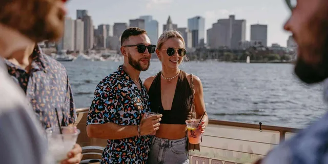Boston Harbor Tropical Boat Cruise - Image 3