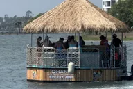 Panama City Beach Sunset Tiki Boat Tour 90 Min thumbnail 5