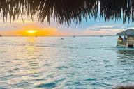 Destin Crab Island Tiki Boat Tour at Sunset thumbnail 1