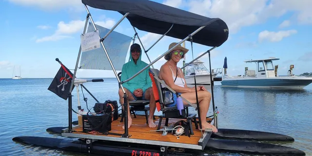 Key Largo Mini Pontoon Tour with Beach Pass - Image 1