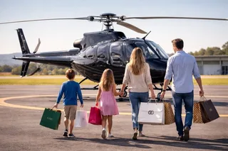 New York City Helicopter Shopping Tour to Woodbury Common