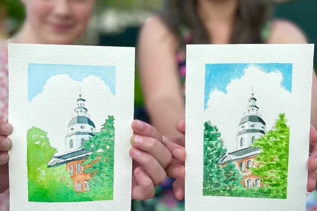 Annapolis Outdoor Painting Activity - Image 1