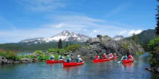 Bend Cascade Lakes Canoe Tour Half-Day