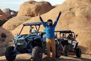 Moab UTV Tour Fins N Things and Hells Revenge 3.5 hr