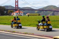 San Francisco Electric Scooter Rental with GPS Tour thumbnail 1
