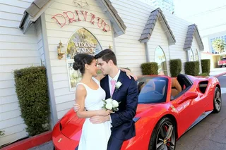 Las Vegas Drive-Up Wedding Ceremony