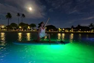 Honolulu Stand-Up Paddle Glowga Yoga Class thumbnail 4