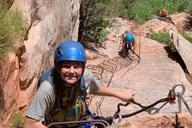 Zion National Park Via Ferrata Adventure thumbnail 4