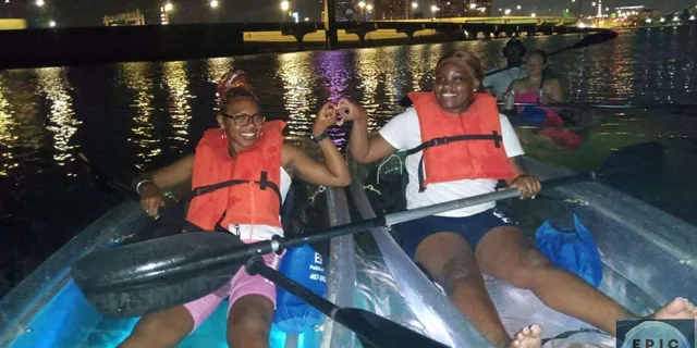 Orlando LED Night Glow Kayak Tour with Sparkling Wine - Image 2