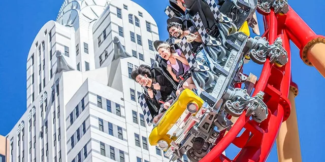 Las Vegas Big Apple Coaster Ride - Image 1