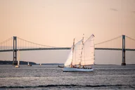 Newport Sunset Sail on Classic Sailboat thumbnail 4