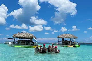 Key West Tiki Boat Party & Mini Sandbar 2 hr