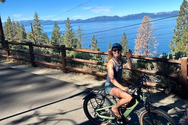 Lake Tahoe E-Bike Tour on East Shore Path - Image 5