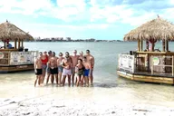 Clearwater Tiki Boat Sandbar Adventure 3 hr thumbnail 1