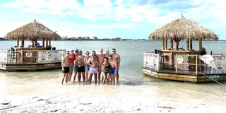 Clearwater Tiki Boat Sandbar Adventure 3 hr