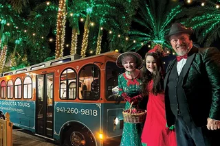 Sarasota Holiday Music & Lights Trolley Tour
