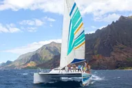 Kauai Napali Coast Sail and Snorkel Tour thumbnail 1