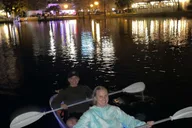 Orlando LED Night Glow Kayak Tour with Sparkling Wine thumbnail 3