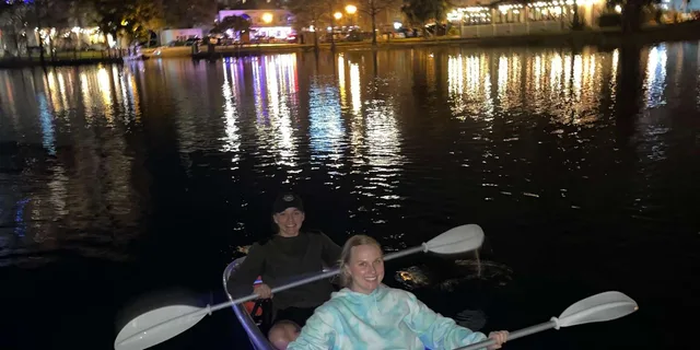 Orlando LED Night Glow Kayak Tour with Sparkling Wine - Image 3