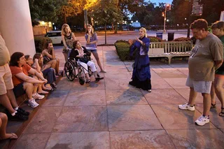 Washington DC Ghost Tour in Lafayette Park
