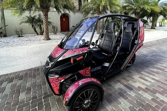 St. Augustine Electric 3-Wheel Scooter Rental 2 hr - Image 1