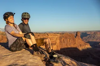 Moab E-Bike Mountain Tour at Sunset