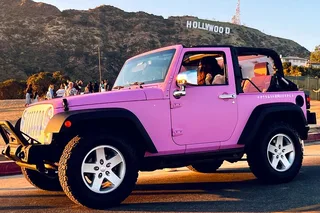 Los Angeles Open-Top Jeep Tour to Hollywood Sign