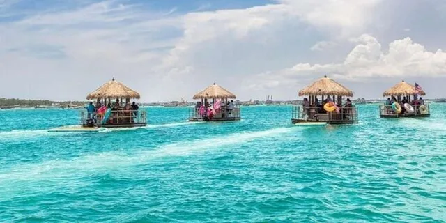 Destin Floating Tiki Bar Cruise with 360° Harbor Views - Image 3