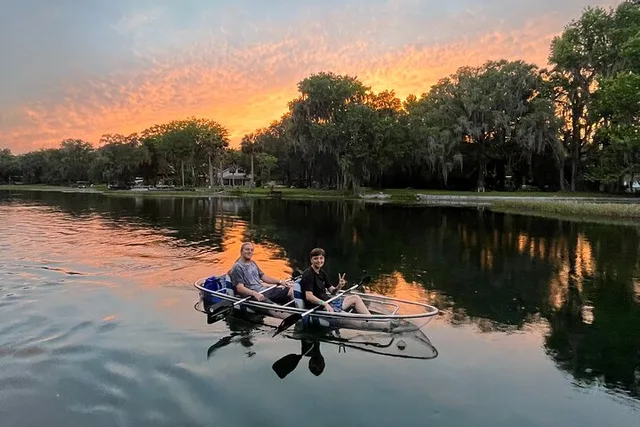 Rainbow Springs Clear Kayak Sunset & Glow Tour - Image 5
