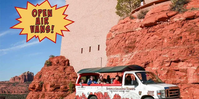 Sedona Open-Air Van Tour with 6 Stops - Image 1