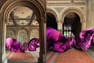 New York City Flying Dress Photoshoot thumbnail 3