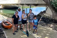 Hale'iwa Tandem Kayak Rental on Anahulu River thumbnail 2