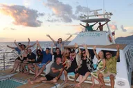 Oahu Snorkel Sunset Cruise with Whale and Dolphin Watch thumbnail 5