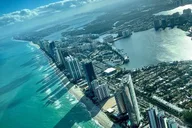 Miami Romantic Air Tour with Champagne 60 Min thumbnail 1